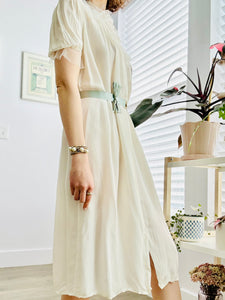 Vintage white babydoll lingerie dress