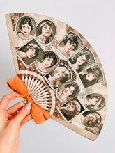 Load image into Gallery viewer, Vintage Hollywood star paper fan
