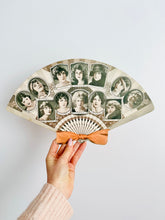 Load image into Gallery viewer, Vintage Hollywood star paper fan

