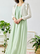 Load image into Gallery viewer, Vintage pastel green dress
