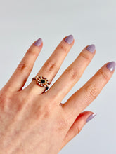 Load image into Gallery viewer, Vintage rhinestone deco ring
