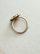 Load image into Gallery viewer, Vintage rhinestone deco ring
