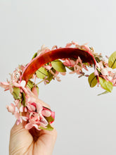 Load image into Gallery viewer, Vintage pastel pink millinery headband
