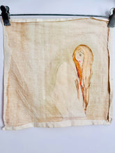 Load image into Gallery viewer, Vintage hand painted lady
