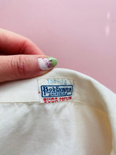 Load image into Gallery viewer, Vintage 1920s Bob Evans white cotton duster coat
