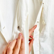 Load image into Gallery viewer, Vintage 1920s Bob Evans white cotton duster coat
