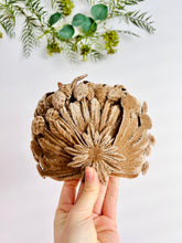 Load image into Gallery viewer, Vintage 1940s brown velvet fascinator
