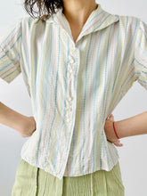 Load image into Gallery viewer, Vintage 1940s pastel top
