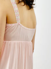 Load image into Gallery viewer, Vintage 1960s pink lingerie slip dress
