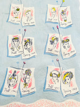 Load image into Gallery viewer, Vintage 1930s Silk Novelty Print Scarf
