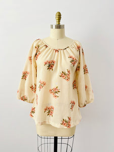 Vintage Catalina floral top