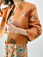 Load image into Gallery viewer, Vintage Embroidered Peacock Jacket
