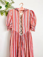 Load image into Gallery viewer, Antique 1910s Edwardian candy pink cotton dress
