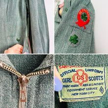 Load image into Gallery viewer, Vintage 1940s Evergreen Girl Scout Dress
