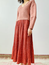 Load image into Gallery viewer, Dusty pink crinkled top
