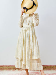 Antique 1910s Edwardian dress set
