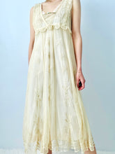 Load image into Gallery viewer, Vintage 1920s style lace dress
