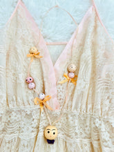 Load image into Gallery viewer, Handmade wooden novelty faces necklace
