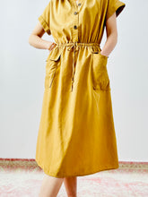Load image into Gallery viewer, Mustard color day dress
