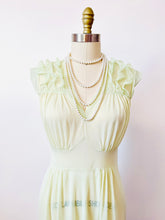 Load image into Gallery viewer, Vintage 1960s pastel green lingerie dress
