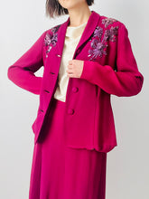 Load image into Gallery viewer, Vintage 1940s rayon dress set

