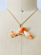 Load image into Gallery viewer, Vintage coral fish necklace pendant
