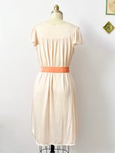 Load image into Gallery viewer, Vintage champagne pink night gown lingerie dress
