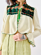 Load image into Gallery viewer, Vintage 1960s embroidered bolero
