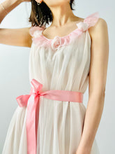 Load image into Gallery viewer, Vintage 1960s pastel pink lingerie slip
