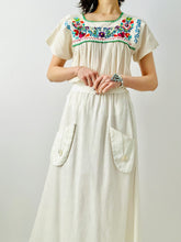 Load image into Gallery viewer, 1910s Edwardian cotton skirt with pockets
