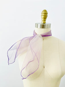 Vintage Ombré Purple Scarf/Bandana