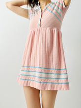 Load image into Gallery viewer, Vintage candy pink knit dress
