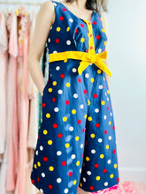 Load image into Gallery viewer, Vintage polka dots romper/playsuit
