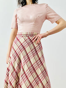 Vintage 1950s pink top