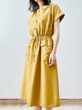 Load image into Gallery viewer, Mustard color day dress

