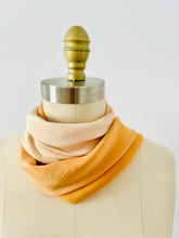 Load image into Gallery viewer, Vintage Ombre Hand Painted Silk Scarf

