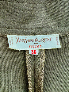 Vintage YSL high waisted straigh leg pants