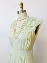 Load image into Gallery viewer, Vintage 1960s pastel green lingerie dress
