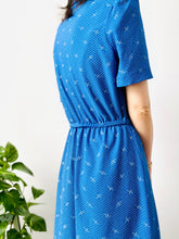 Load image into Gallery viewer, Vintage 1970s novelty print uniform dress
