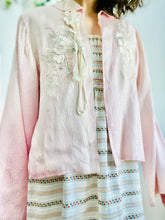 Load image into Gallery viewer, Vintage 1920s pink satin bed jacket
