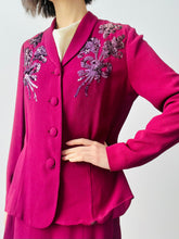 Load image into Gallery viewer, Vintage 1940s rayon dress set
