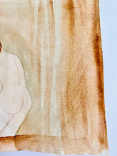 Load image into Gallery viewer, Vintage hand painted lady
