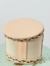 Load image into Gallery viewer, Vintage pastel pink bucket bag
