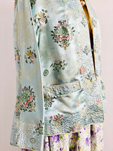 Load image into Gallery viewer, Vintage Pastel Blue Reversible Chinese Jacket

