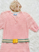 Load image into Gallery viewer, Vintage 1950s pink knit dress
