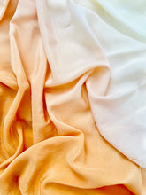 Load image into Gallery viewer, Vintage Ombre Hand Painted Silk Scarf
