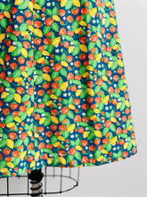 Load image into Gallery viewer, Vintage Floral Strawberry Print Novelty Cotton Skirt

