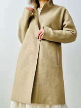Load image into Gallery viewer, Blazer style wool coat
