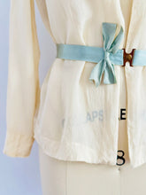 Load image into Gallery viewer, Vintage 1930s beige silk blouse
