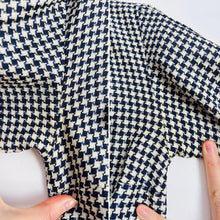 Load image into Gallery viewer, Vintage Nelly Don Houndstooth Dress Set
